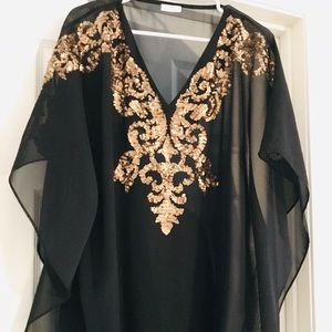 Chiffon Sheer Caftan